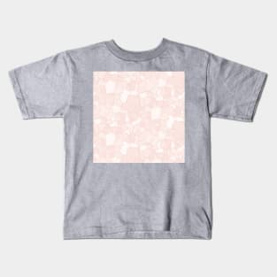 Blush Earthy Shapes Kids T-Shirt
